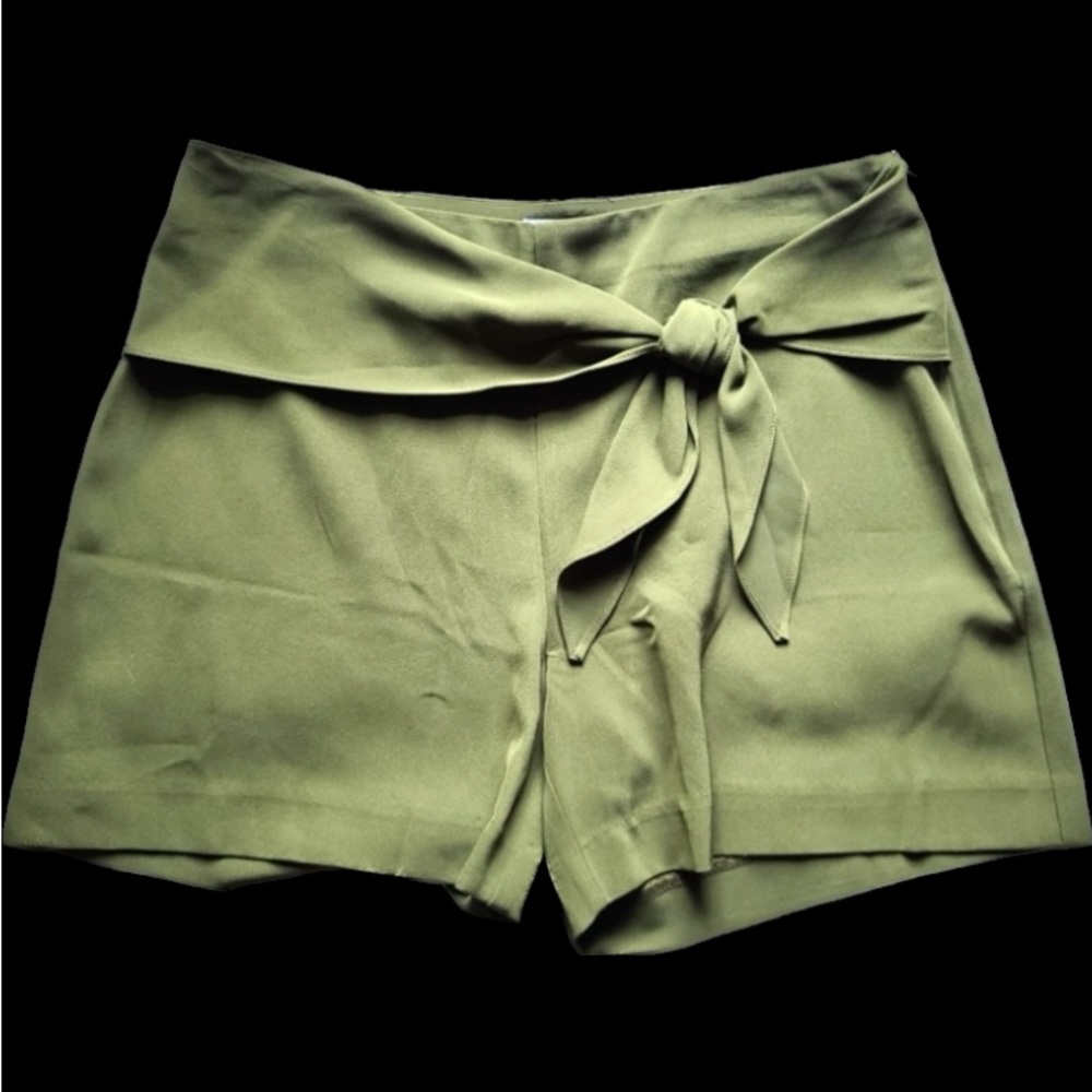 Bar III Womens Tie-Waist Shorts